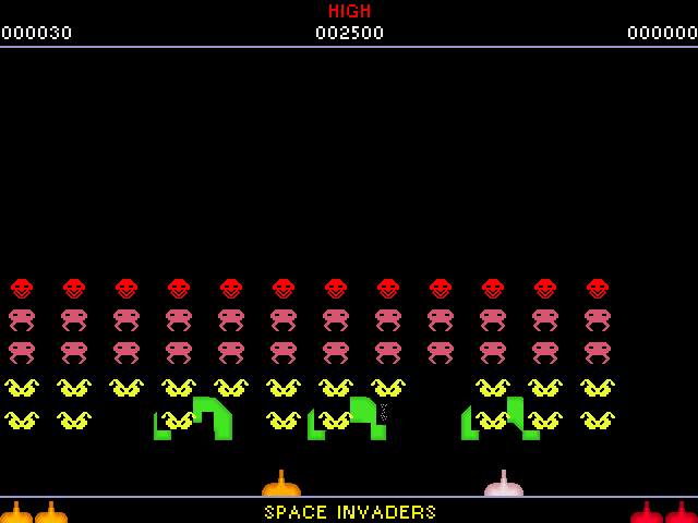 SPACE INVADERS two players game (join)